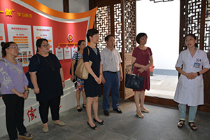 我院组织参观卫计委党建文化教育基地